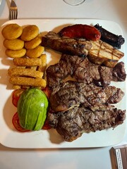 Fleischteller in Venezuela