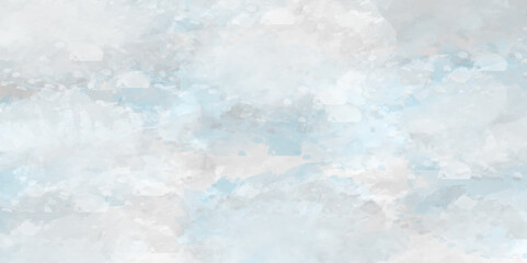 Light blue watercolor background. Abstract blue-sky background with cloud. Soft sky-blue Classic hand-painted aquarelle watercolor background.