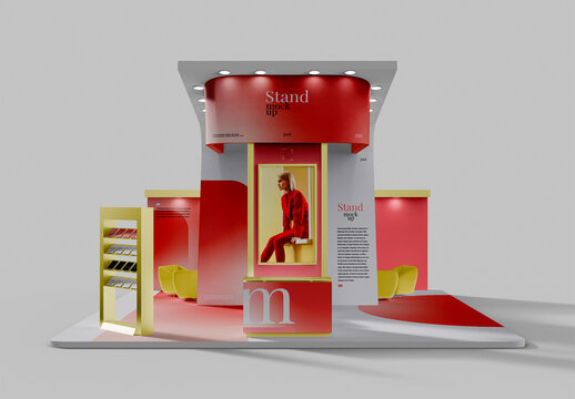 Exhibition Stand Mokup