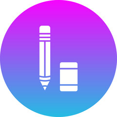 Pencil and eraser Icon