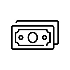 Money dollar icon.