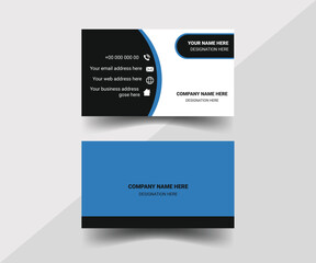 Creative and modern business card template