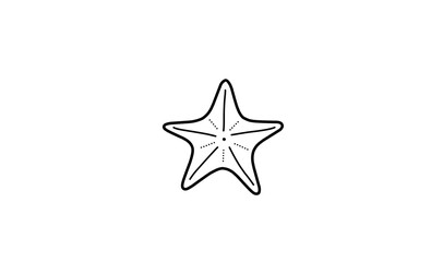 starfish doodle
