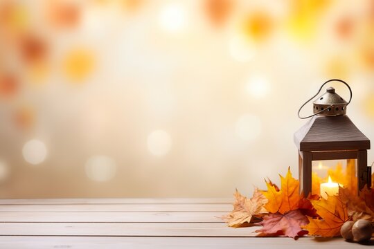 Autumn Delights: Vibrant and Cozy Fall Background.