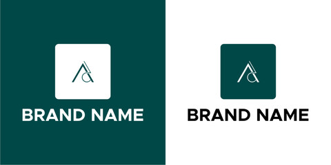 a letter vector logo abstract