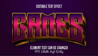 Game Text Effect