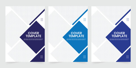 Corporate flier and annual report a4 best cover page template, minimalist flyer and booklet vector clean graphic, modern simple cover style background