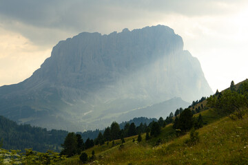 Dolomitas en los Alpes italianos