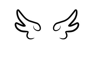 Doodle Angel Wings