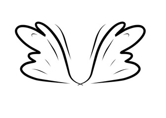 Doodle Angel Wings
