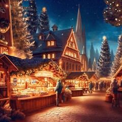 Bavarian Christmas market