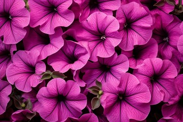 Petunia as background and texture. Generative AI.