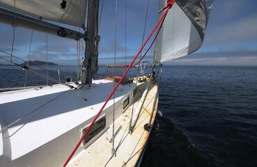 sailing in British Columbia, North Pacific