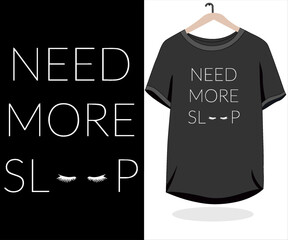 T-shirt design vector template