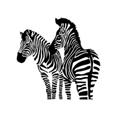 Fototapeta na wymiar Zebra Svg, Horse Svg, Farm Animals SVG, Farm Life Svg, Zebra Silhouette, Zebra Clipart, Zebra Lover Svg, Cut File Cricut, Silhouette, Svg Files for Cricut
