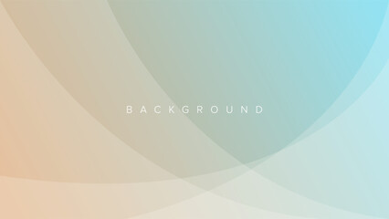 Abstract background banner curve color design