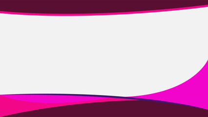 Abstract background banner curve color design vector