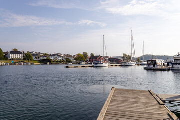 Fototapeta premium Lillesand in Norwegen - 4