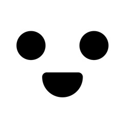 smile face emoticon 