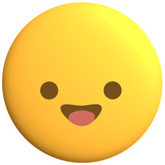 Emoticon icon emoji smiling face character clipart cartoon