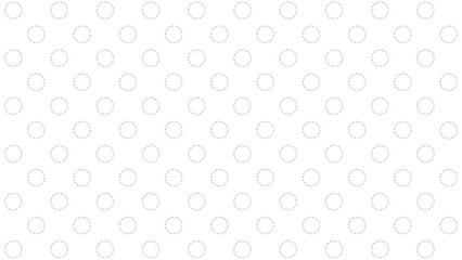 Fototapeta na wymiar White seamless pattern with purple circles