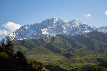 view from the top of the mountain