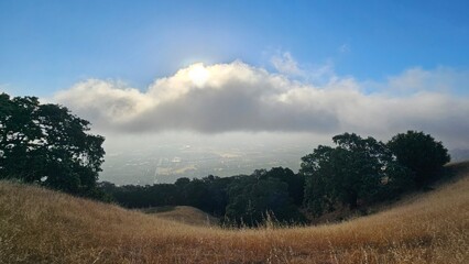 Obraz premium morning in the mountains