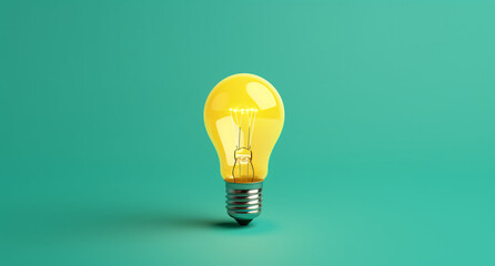 light bulb with idea