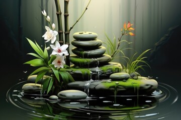 Zen concept background