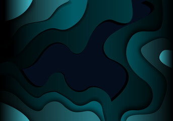abstract blue background with waves