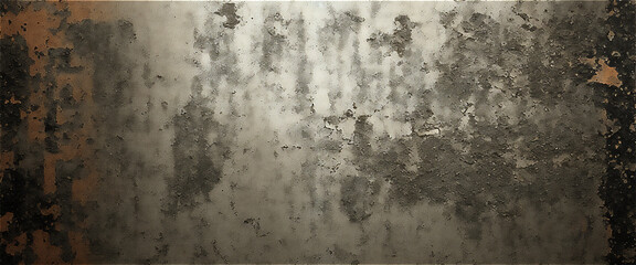 Obraz premium 古く汚れた壁 Generative AI