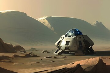 Mars Unbound: Daring Exploration Through the Eyes of a Futuristic Astronaut