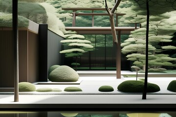 Echoes of Zen: Minimalist Finding Peace in a Haven