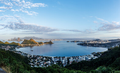 guanabara bay and mountain