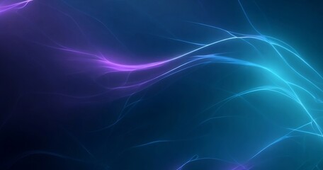 Fototapeta premium background abstract flares in the dark blue sky . energy flow. AI generated