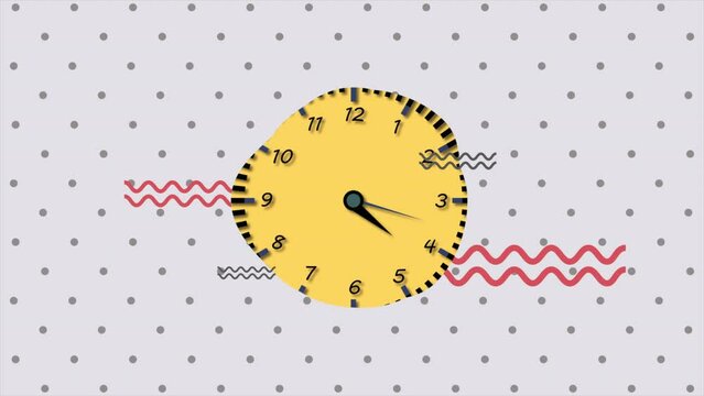 Background for Fast Passing Time Concept. Looped. 4K, 422 ProRes HQ. 