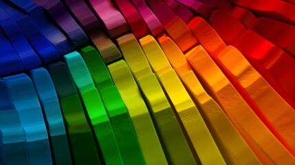 Obraz premium Abstract colorful background. Generative AI 