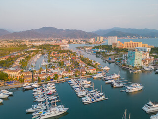 Yates Marina Puerto vallarta Drone