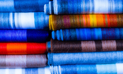 colorful cultural textiles cotton fabric