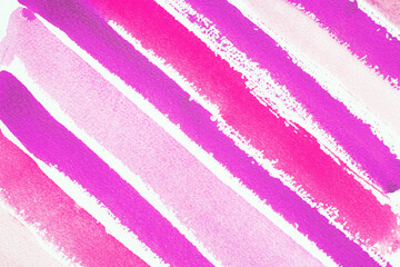 Watercolor stripes background design