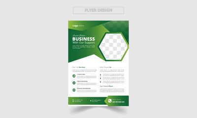 Creative vector Corporate & Business a4 Flyer Brochure Template Design, abstract business flyer, cover, annual report, poster, flyer