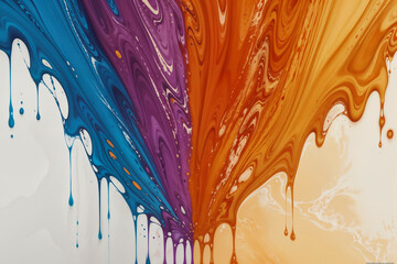 Abstract painted art background. Abstract colorful brush strokes as a background.