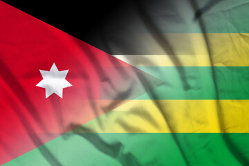 Jordan and Togo official flag transborder negotiation TGO JOR