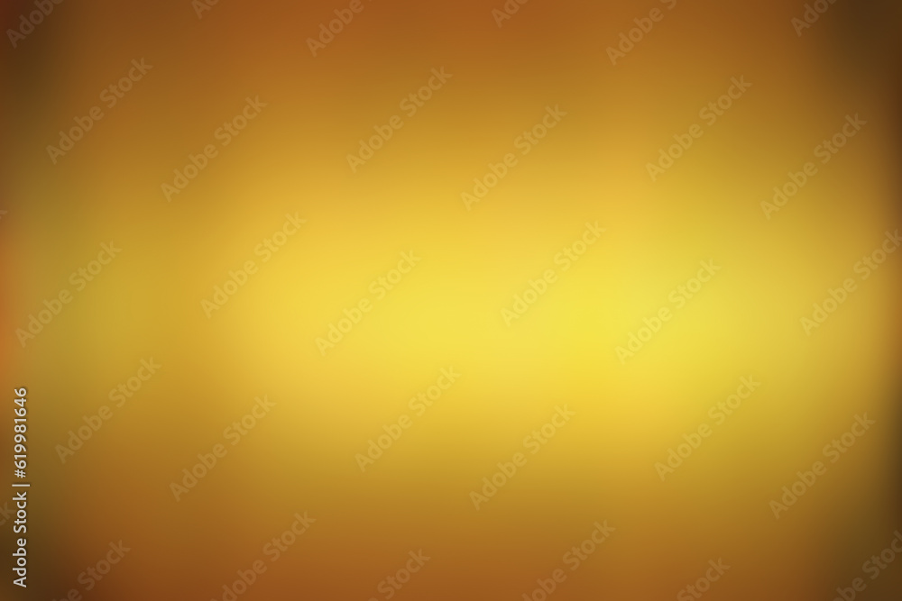 Poster gold wall texture background. golden shiny foil gradient metallic sheet with gloss light reflection,