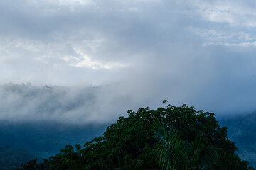 Mystical Mist: Enchanting Mountains veiled in Fog