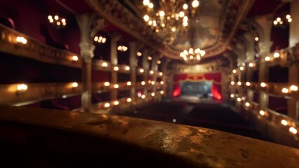 elegant opera venue adorned in gold