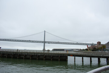 Obraz premium San Francisco Oakland Bay Bridge