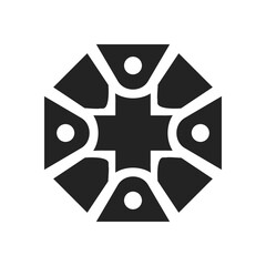 healthcare logo template. Icon Illustration Brand Identity. Isolated and flat illustration. Vector graphic