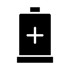 save Battery icon, vector illustration icon battery