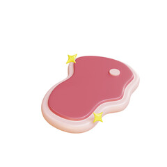 Piece of Meat 3D Icon